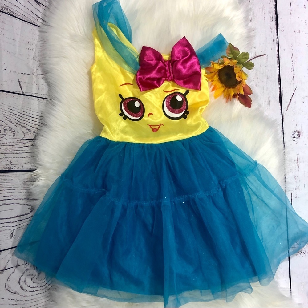 Shopkins cupcake Queen costume SZ 7/8